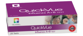 Prueba de Influenza A y B  QuickVue