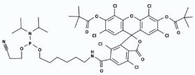 6-HEX phosphoramidite [5′-Hexachlorofluorescein phosphoramidite]